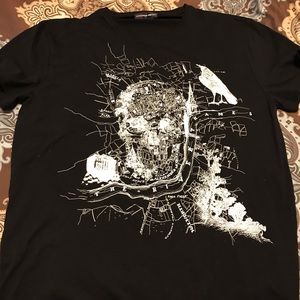 Alexander McQueen London Map T shirt